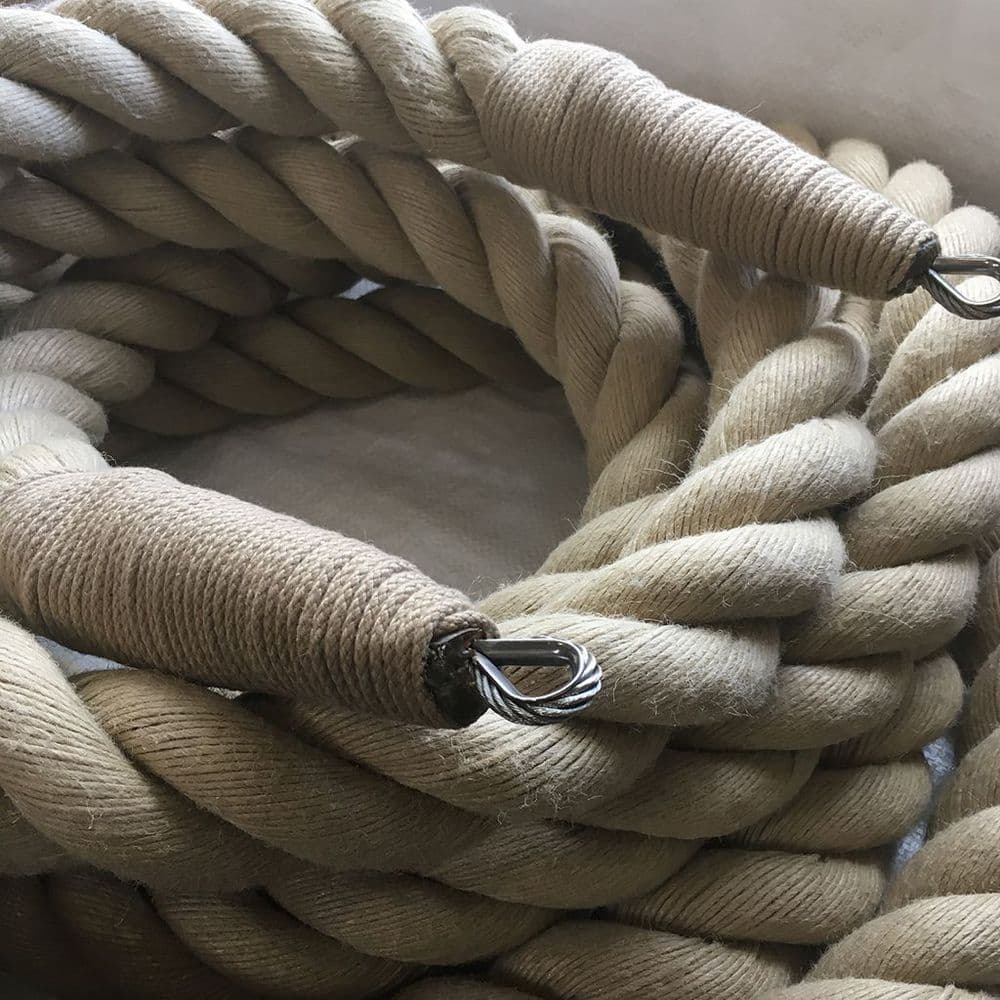 Synthetic hemp kabelaring