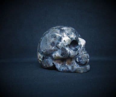 Larvikite skull