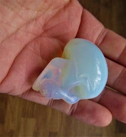Opalite Skull