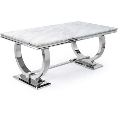 Aria Marble Top Dining Table