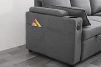 Lennox Storage Sofa Bed