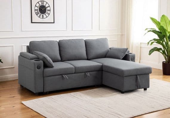 Lennox Storage Sofa Bed