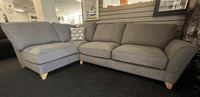 Marlow Corner Sofa – Slate Grey Fabric, 280cm x 180cm