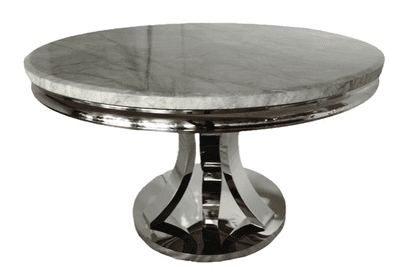 Round Marble Dining Set