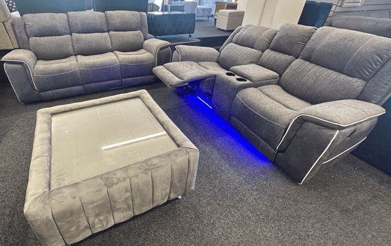 Tron 3+2 Electric Recliner Set