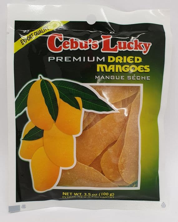 Cebu s Lucky Premium Dried Mangoes 100g