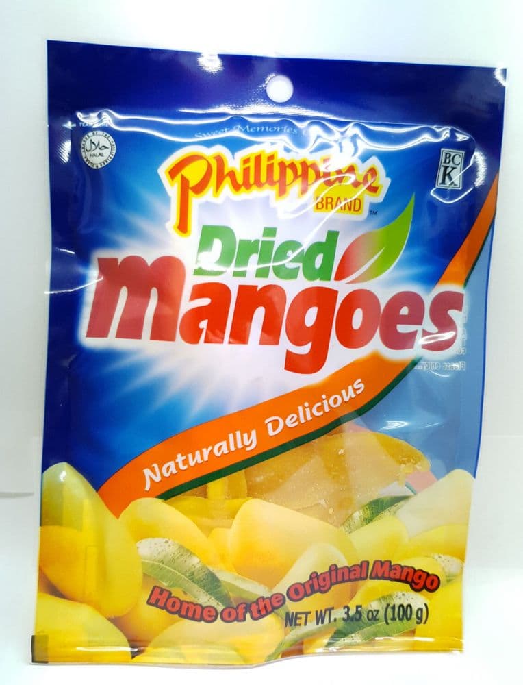 Philippine brand Dried Mangoes 100g