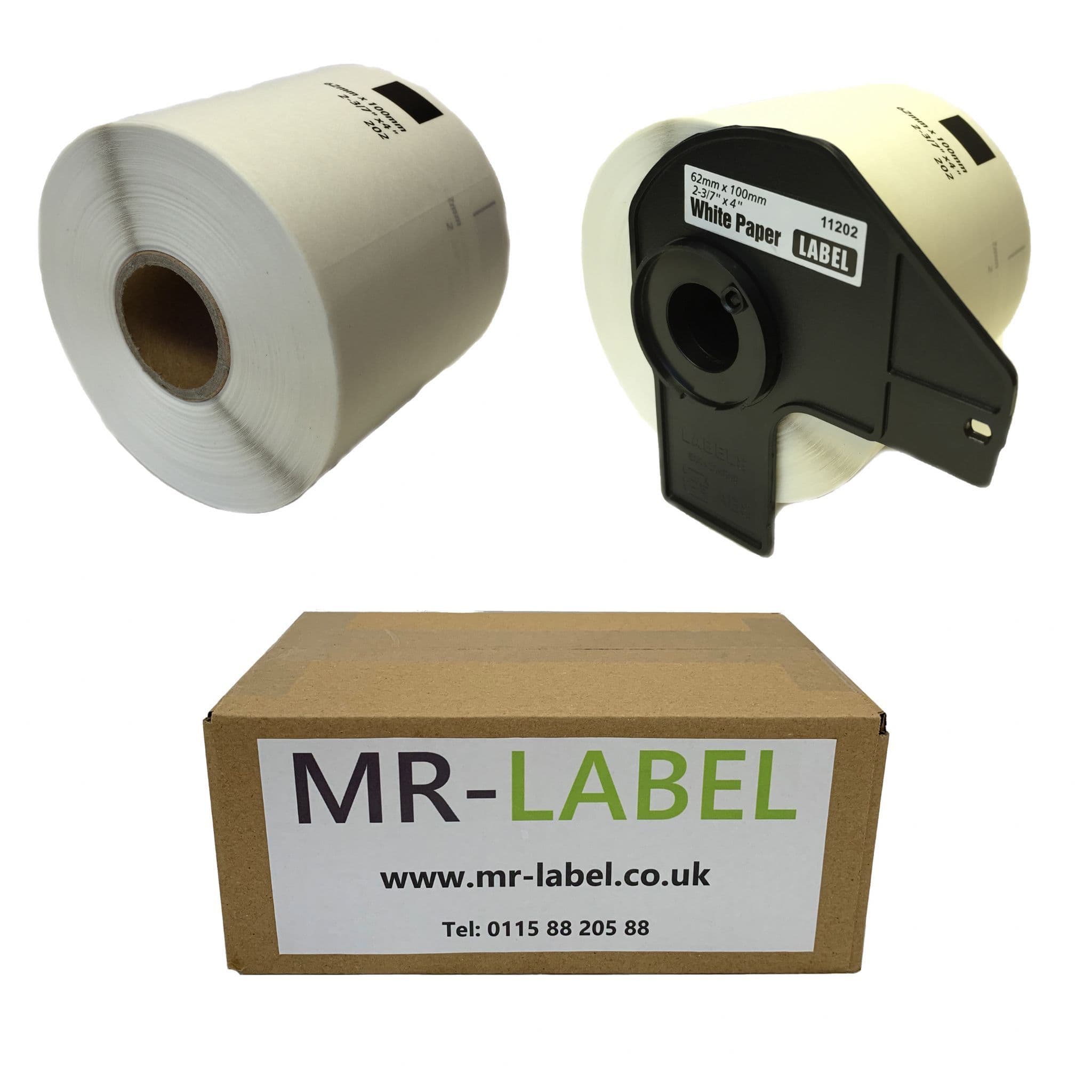 Brother DK-11202 Compatible Roll Labels - FAST FREE UK SHIPPING - Multi  Roll Discount