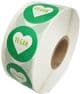 Mr-Label Catering Stickers - Pack of 3 Rolls - Vegetarian, Vegan and Gluten Free