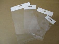 100 75MM X 75MM EUROSLOTTED HEADER BAG WITH A 25MM FLAP (PRICE EXCLUDES VAT)