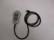 4 BUTTON HAND CONTROLLER FOR 2 MOTOR ELECTRIC RECLINER CHAIRS WITH RIGHT ANGLE 5 PIN PLUG