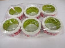6 x 48 x 66 PRINTED FRAGILE CARTON TAPE. vat exclusive price