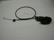 BROWN PLASTIC HANDLE AND CABLE ASSEMBLY TRSA11