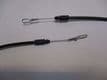 HANDLE AND CABLE ASSEMBLY - BLACK OR BROWN