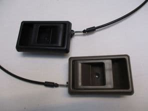 HANDLE AND CABLE ASSEMBLY - BLACK OR BROWN