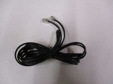 HANDSET REPLACEMENT 2M LEAD (2 sizes of telephone plug)
