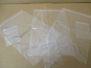 PLAIN MINIGRIP BAGS 8x11