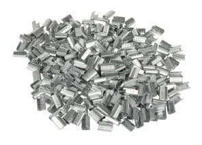 PP STRAPPING SEMI OPEN SEALS 12x25MM BOXED 2000