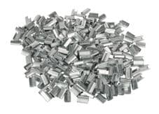 PP STRAPPING SEMI OPEN SEALS 12x25MM BOXED 2000