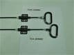 RECLINER CABLE TD4 - EXTENDED HANDLE VERSION OF TD1