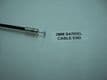 RECLINER CABLE TRW3    SMALLER 3MM BARREL  [140MM FREE CABLE]