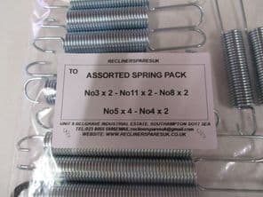 TRADE PACK 18 -  ASSORTED PACK OF 12 SPRINGS