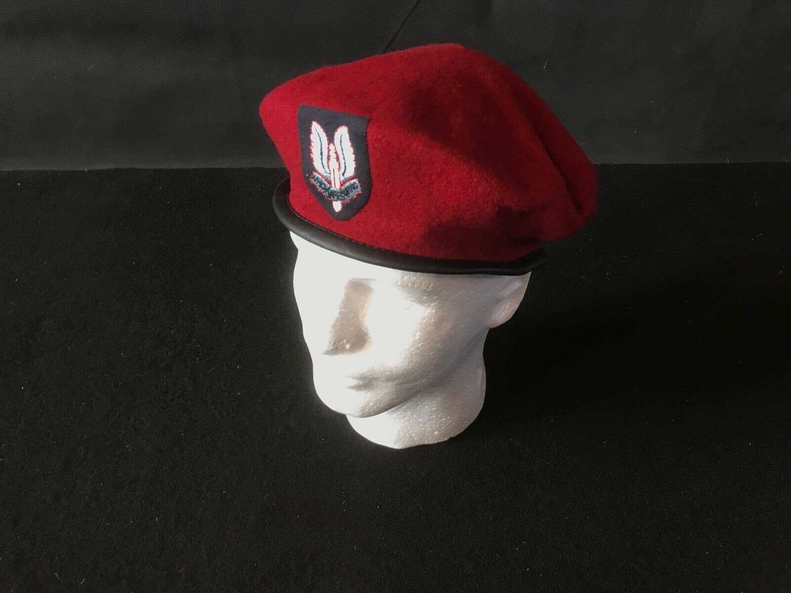 British Army SPECIAL AIR SERVICE Beret Badge - WW2 Repro SAS Cloth - Foto 5