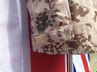 EX ARMY MILITARY GERMAN DESERT CAMO LIGHT WEIGHT JACKET