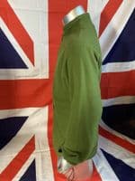EX ARMY/MILITARY OLIVE GREEN FLEECE JACKET