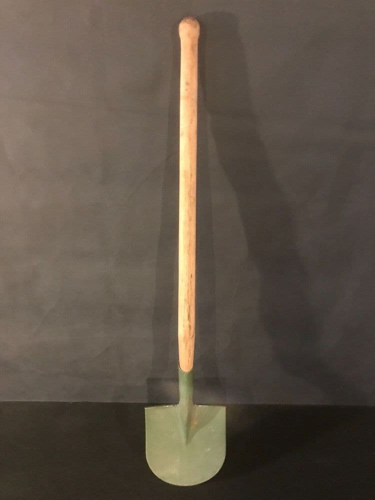 Genuine Vintage Swedish Army Surplus NVA Pioneer Spade Shovel Long