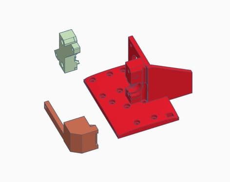 Anet A8 v6 mod kit Plastic parts
