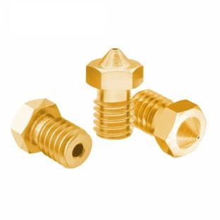 Brass Nozzle for Prusa i3 and other V6 hot ends 1.75mm