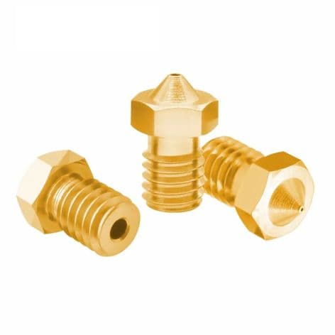 Brass Nozzle for Prusa i3 and other V6 hot ends 1.75mm