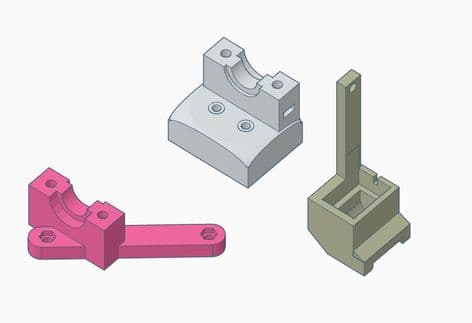 CR10 Mod kit Plastic Parts
