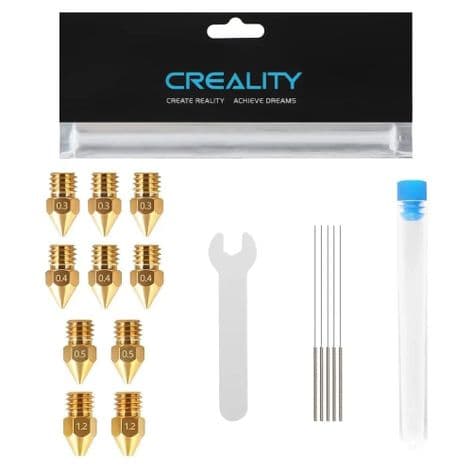Creality MK8 Extruder Nozzles Kit Great Value