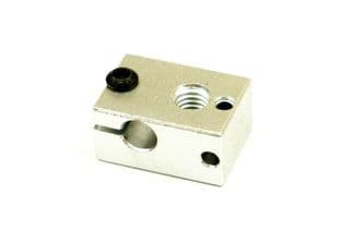 Heater Block for PT100 cartridge style V6 3D-printer Extruder