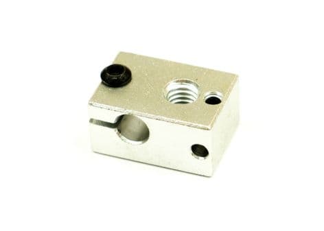 Heater Block for PT100 cartridge style V6 3D-printer Extruder