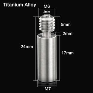 Titanium Alloy Heatbreak 24mm