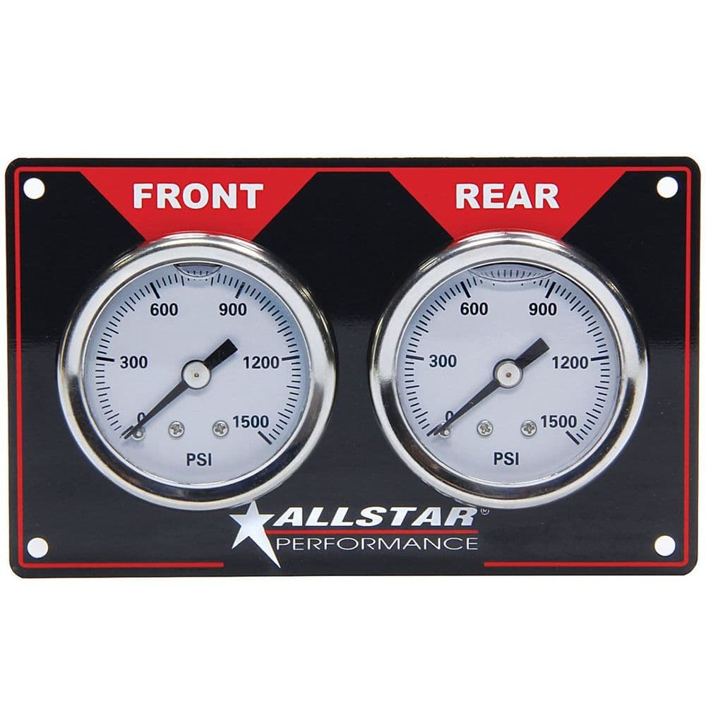 Allstar Performance Brake Bias Gauge Horizontal Spedeworth Fabrications