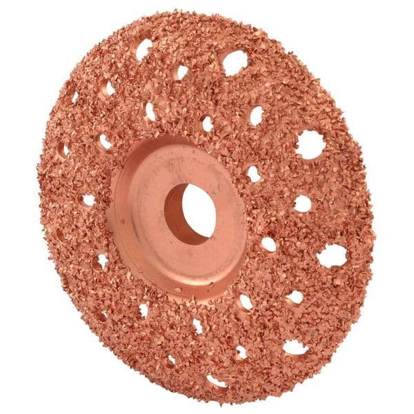 Allstar Performance Grinding Disc Rounded 4in 23 Grit 5/8in Arbor