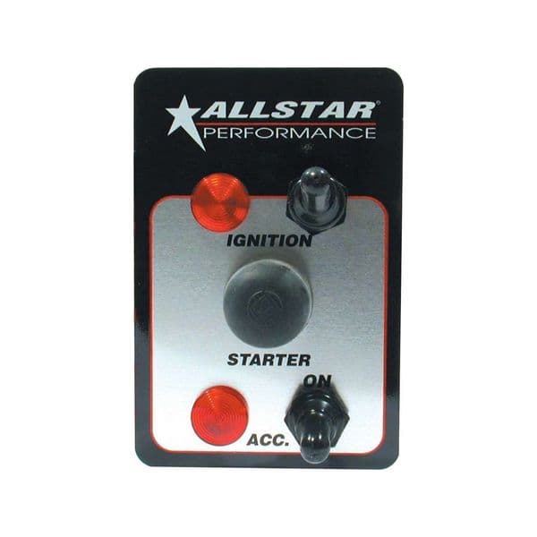 Allstar Performance Switch Panel Two Switch W/Lights