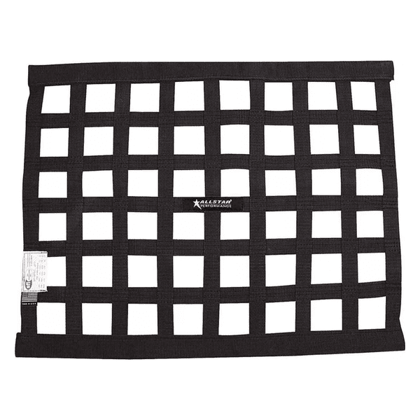 Allstar Performance Window Net 18x24 SFI Black