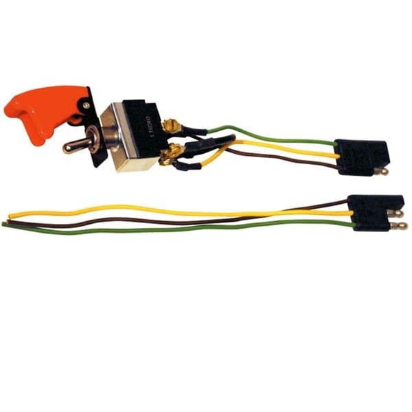 Longacre Ignition / Start Switch Combo w/ Flip-Up Cover