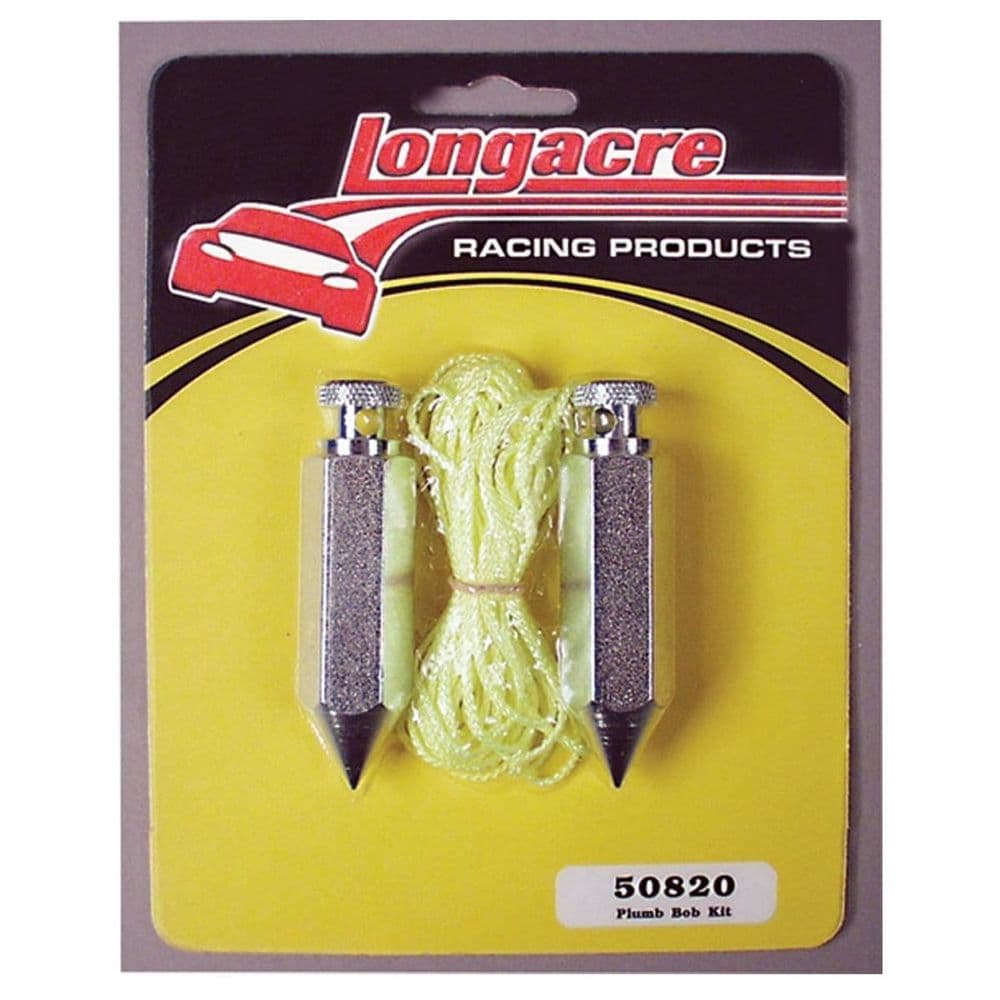 Longacre Plumb Bob 2 Steel Bobs String Included Kit Spedeworth
