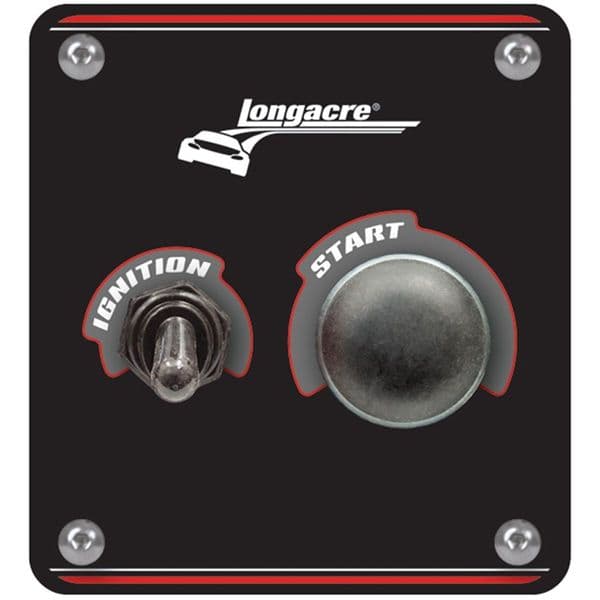 Longacre Start / Ignition panel with WP Switch Covers