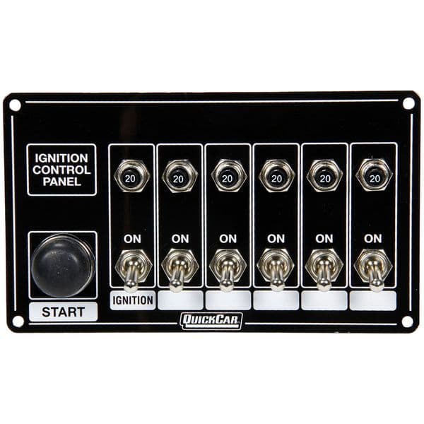 QuickCar 6 Switches & 1 Button w/Breakers
