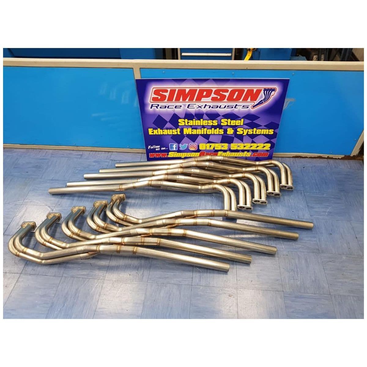 Simpson Corsa & Nova Exhaust - Spedeworth Fabrications