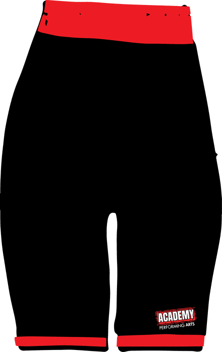 Academy Performing Arts  2 colour cycle shorts with contrast trim (1)