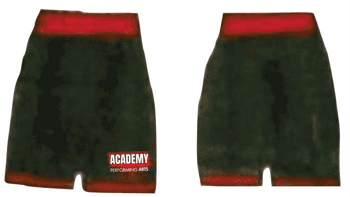 Academy Performing Arts  2 colour hot pants with contrast trim