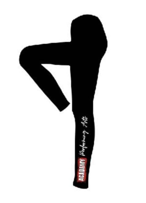 Academy Performing Arts Black Matt Lycra Leggings